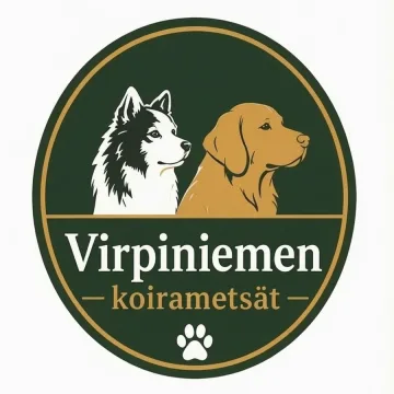 Virpiniemen koirametsien Remu ja Romeo -logo